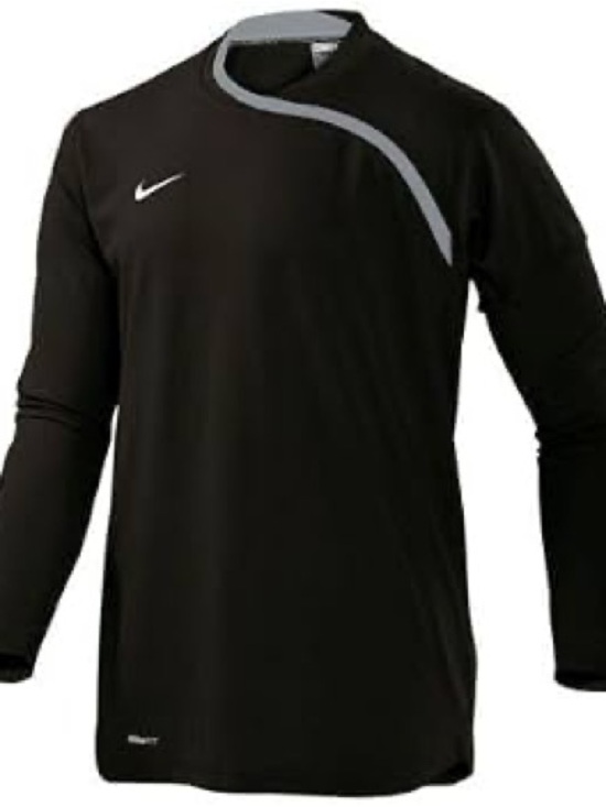 Nike Other - Nike Black Long-Sleeve Training Top with Gray Accent